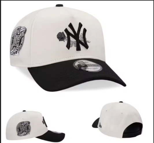 Gorra NY Blanca/Negro