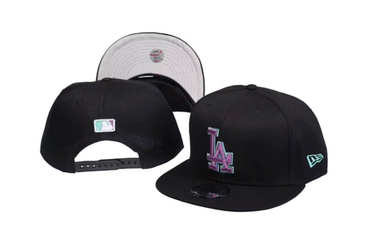 Gorra LA Negro/Morado