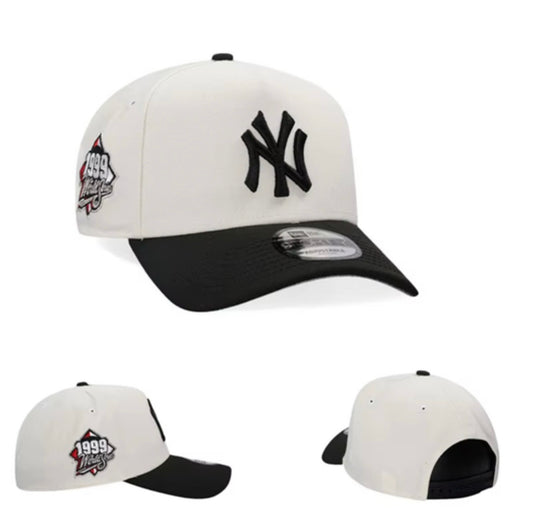 Gorra NY Blanca/Negro