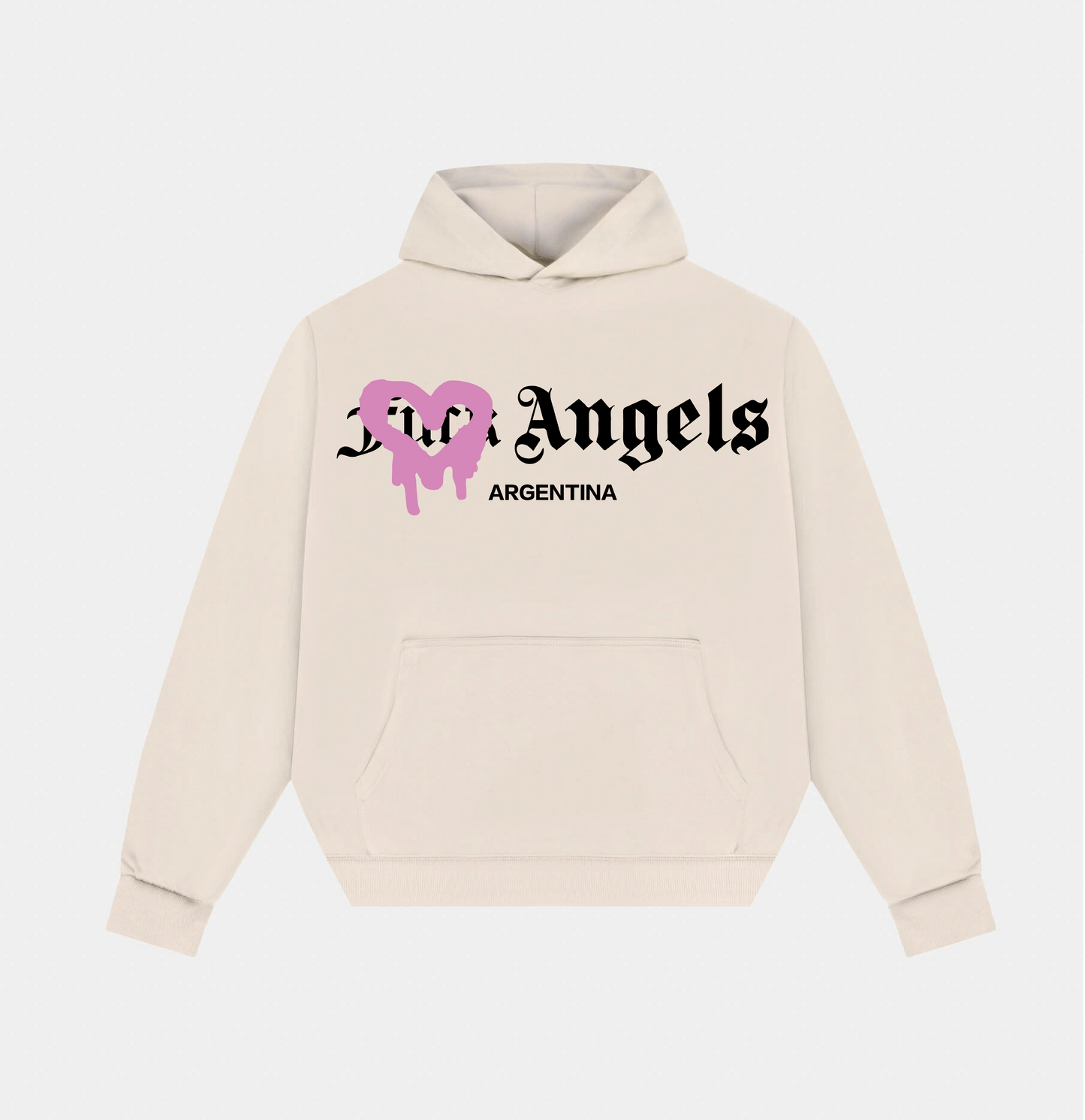 hood spray blanco/rosa